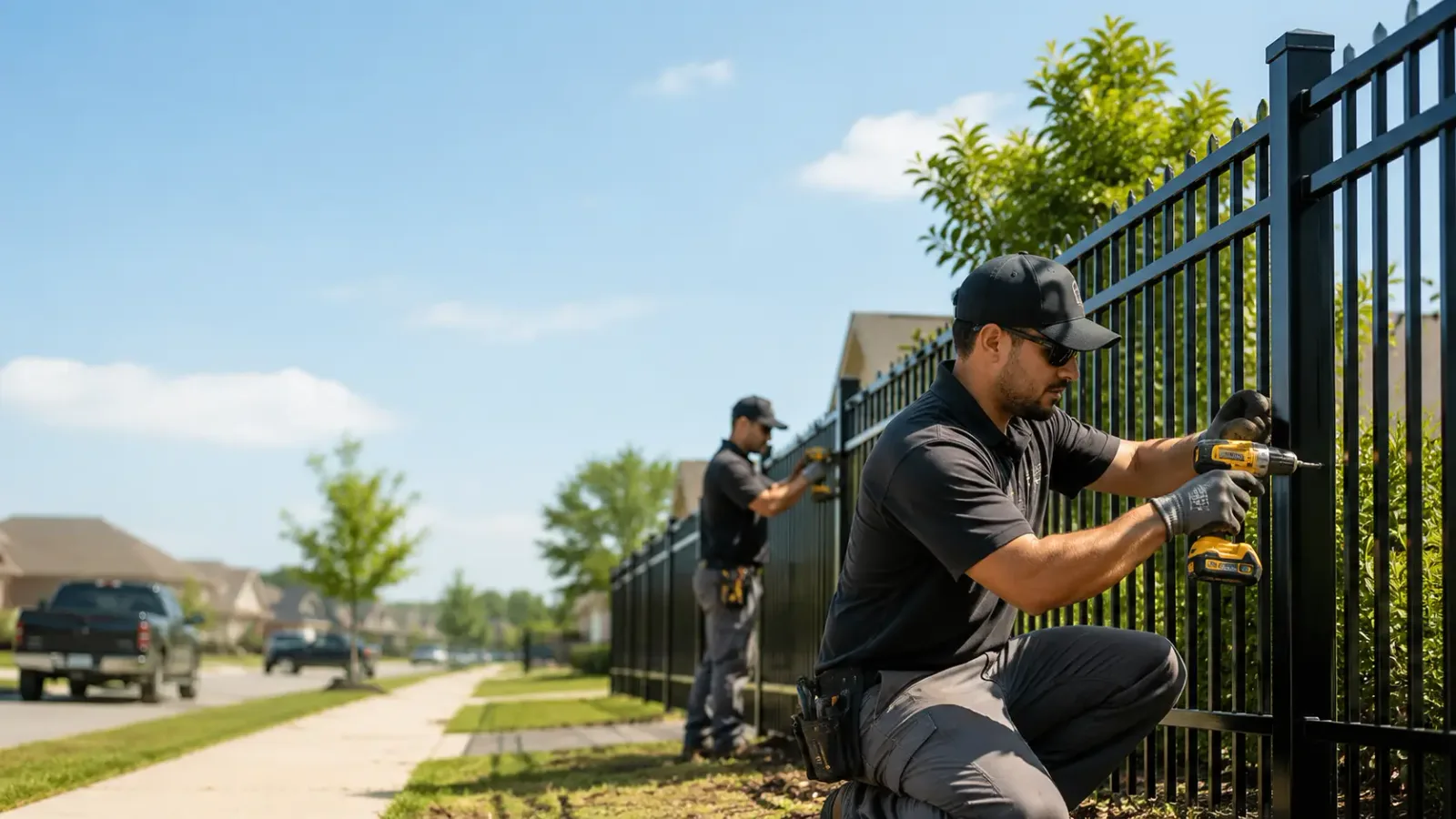 Metal Fence Installation in Stoy, IL